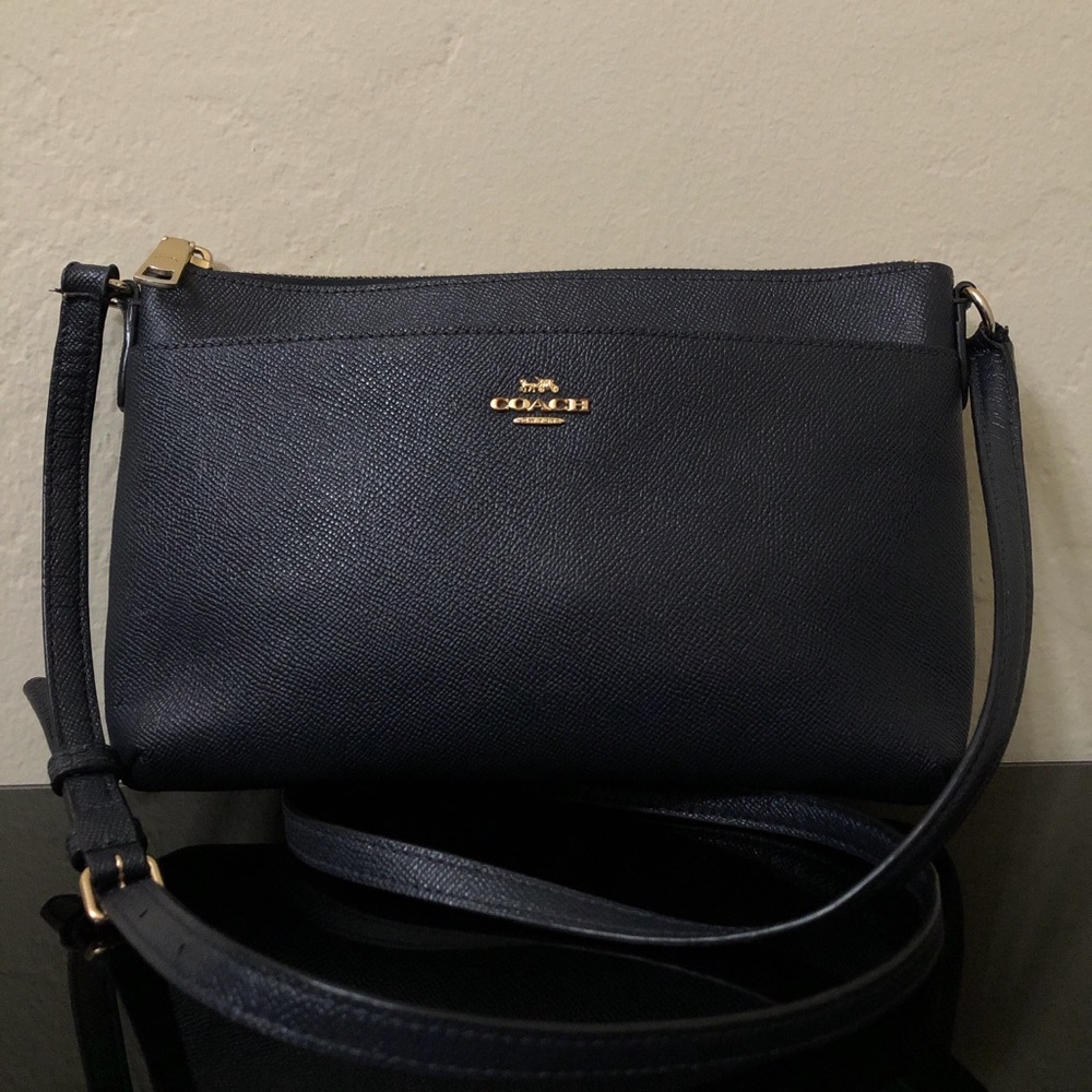 Coach Navy Crossbody Bag